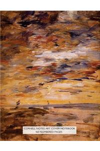 Cornell Notes Art Cover Notebook 160 Numbered Pages