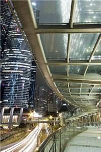Beautiful Hong Kong City Night 2-4 150 Page Lined Journal