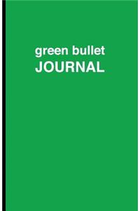 Green Bullet Journal