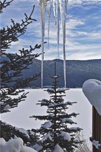 Icicles and Blue Sky Journal