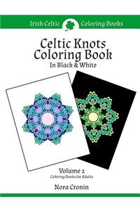 Celtic Knots Coloring Book in Black & White