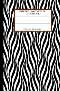 Unruled Composition Notebook 6