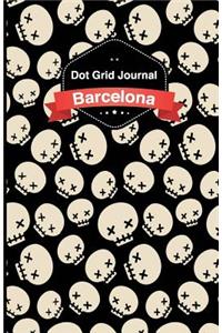 Cuaderno de malla de puntos - Calaveras