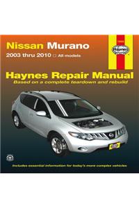 Nissan Murano Automotive Repair Manual: Models Covered: All Nissan Murano Models - 2003 Through 2010