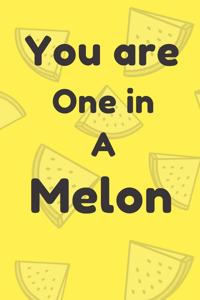 You are one in a melon