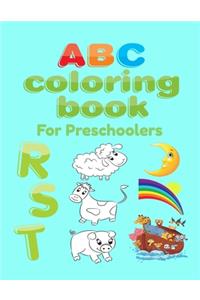 ABC Coloring Book For Preschoolers