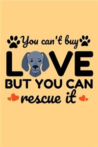 You can't Buy Love But You Can Rescue It