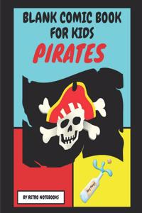 Blank Comic Book Pirates