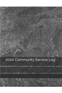 2020 Community Service Log