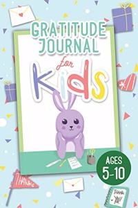 Gratitude Journal For Kids Ages 5-10