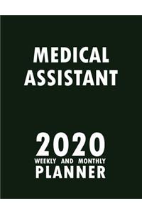 Medical Assistant 2020 Weekly and Monthly Planner