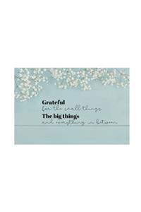 Grateful for the small things the big things and everything in between