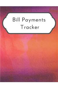 Bill Payments Tracker