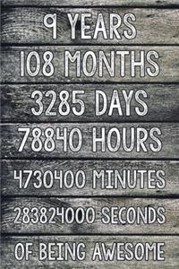 9 Years of Being Awesome