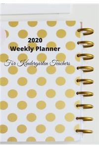 2020 Weekly Planner For Kindergarten Teachers