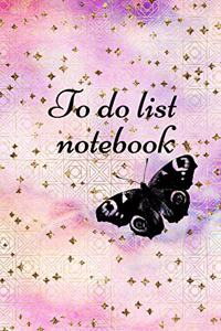 To do list Notebook