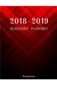 2018-2019 Academic Planner Organizer