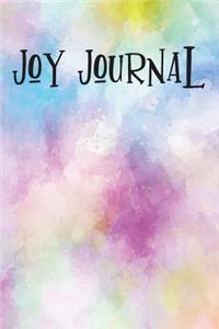 Joy Journal: Blank Lined Journal for Recording Your Gratefulness