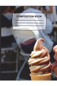 Ice Cream Composition Book