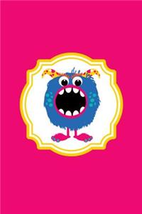 Monster Monogram Journal - Letter O