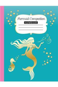 Mermaid Composition Notebook