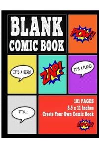 Blank Comic Book