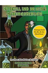 Druckbare Rätselbücher für Kinder (Dr. Jekyll und Mr. Hyde's Geheimcodebuch)