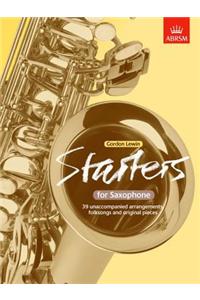 Starters for Saxophone
