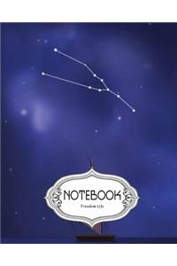 Notebook Journal Dot-Grid, Lined, Blank No Lined