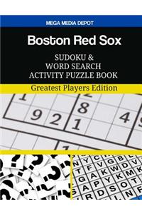 Boston Red Sox Sudoku and Word Search Activity Puzzle Book