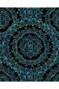 Journal Notebook Flower Mandala Pattern 6