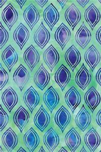 Journal Notebook Abstract Watercolor Pattern 5