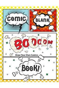 Blank Comic Book Draw Your Own Comics