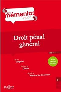 Droit Penal General