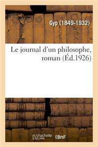 journal d'un philosophe, roman