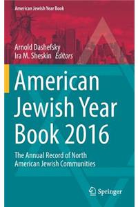 American Jewish Year Book 2016