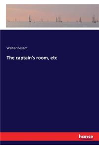 captain's room, etc