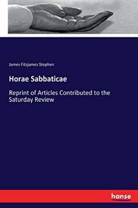 Horae Sabbaticae