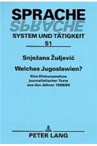 Welches Jugoslawien?