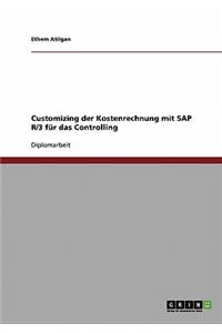 Customizing der Kostenrechnung mit SAP R/3 für das Controlling