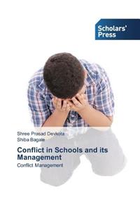 Conflict in Schools and its Management