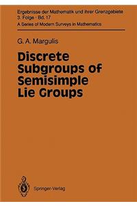 Discrete Subgroups of Semisimple Lie Groups