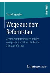Wege aus dem Reformstau