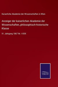 Anzeiger der kaiserlichen Akademie der Wissenschaften, philosophisch-historische Klasse
