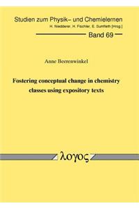 Fostering Conceptual Change in Chemistry Classes Using Expository Texts