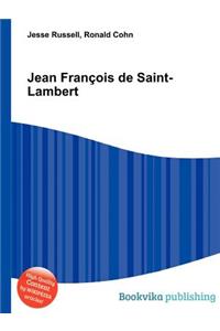 Jean Francois de Saint-Lambert