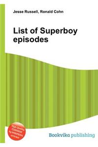 List of Superboy Episodes