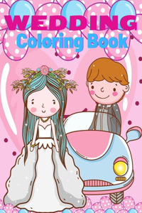 Wedding Coloring Book for Kids