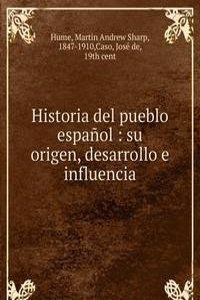 Historia del pueblo espanol