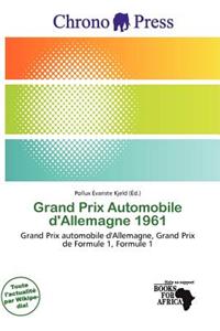 Grand Prix Automobile D'Allemagne 1961